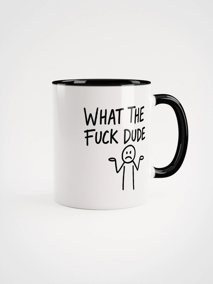 What The Fuck Dude Accent Mug product image (1)