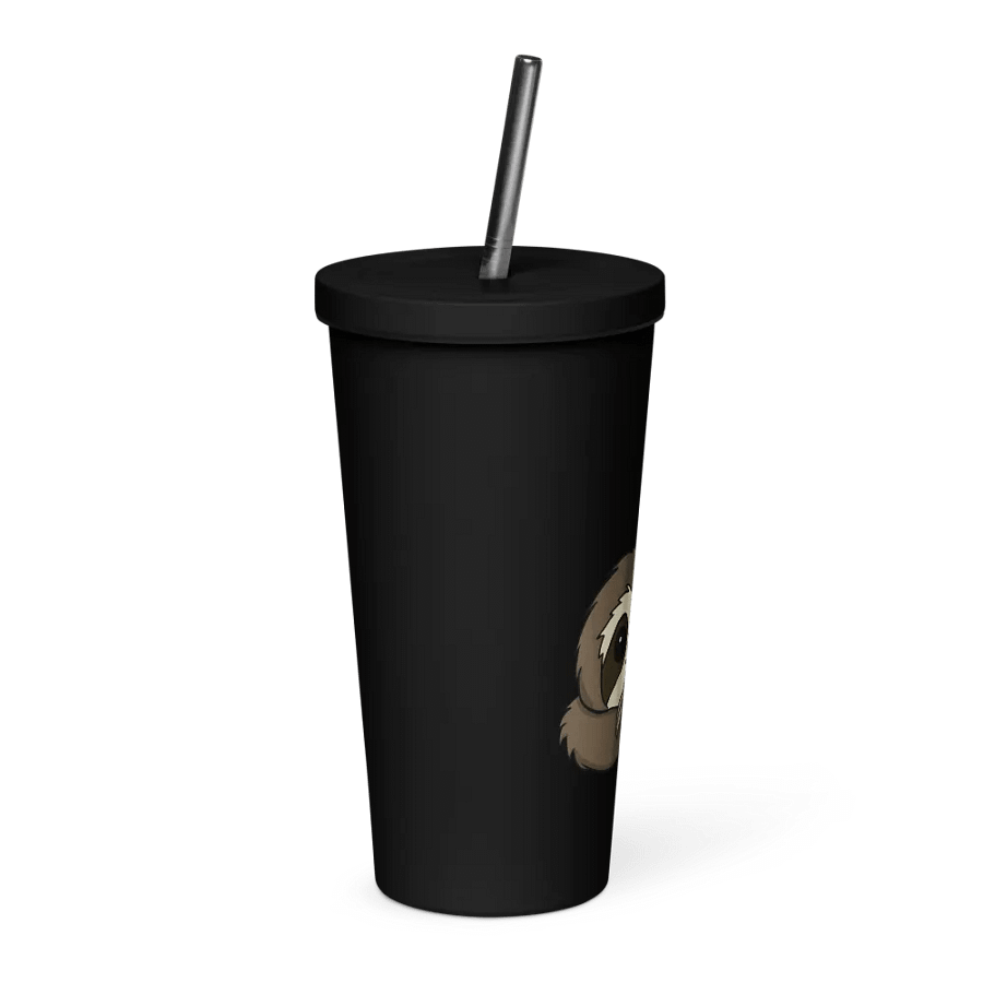 Insulated Tumbler with a Straw - Cockatiel product image (8)