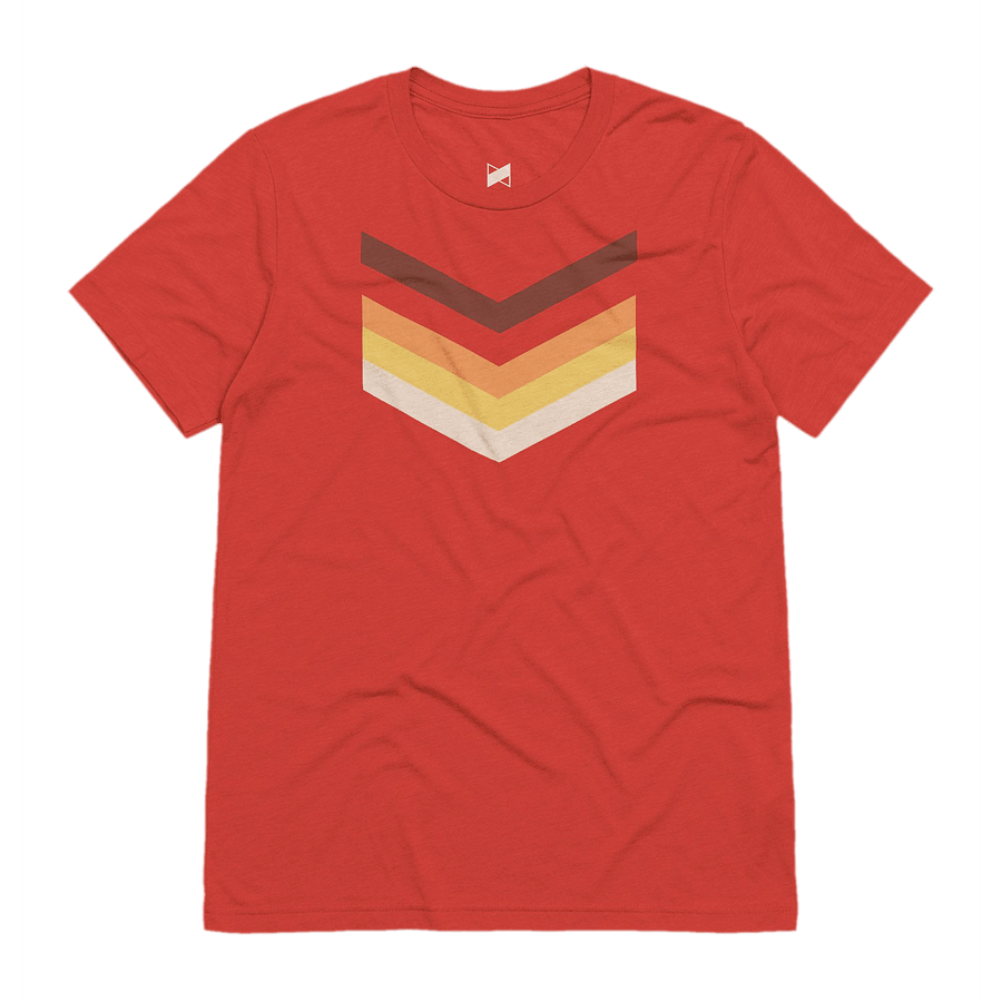 Red Chevron T-Shirt product image (3)