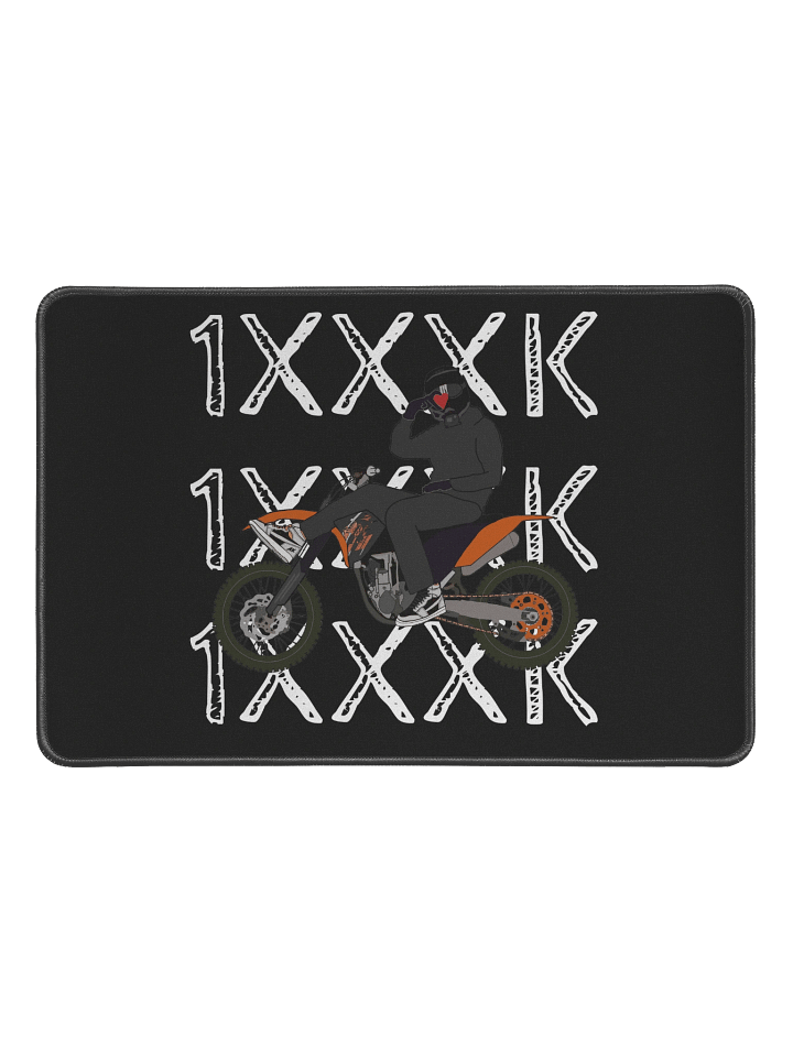 1XXXk w/ Heart-hand | 18 x 12 in Mousepad product image (1)