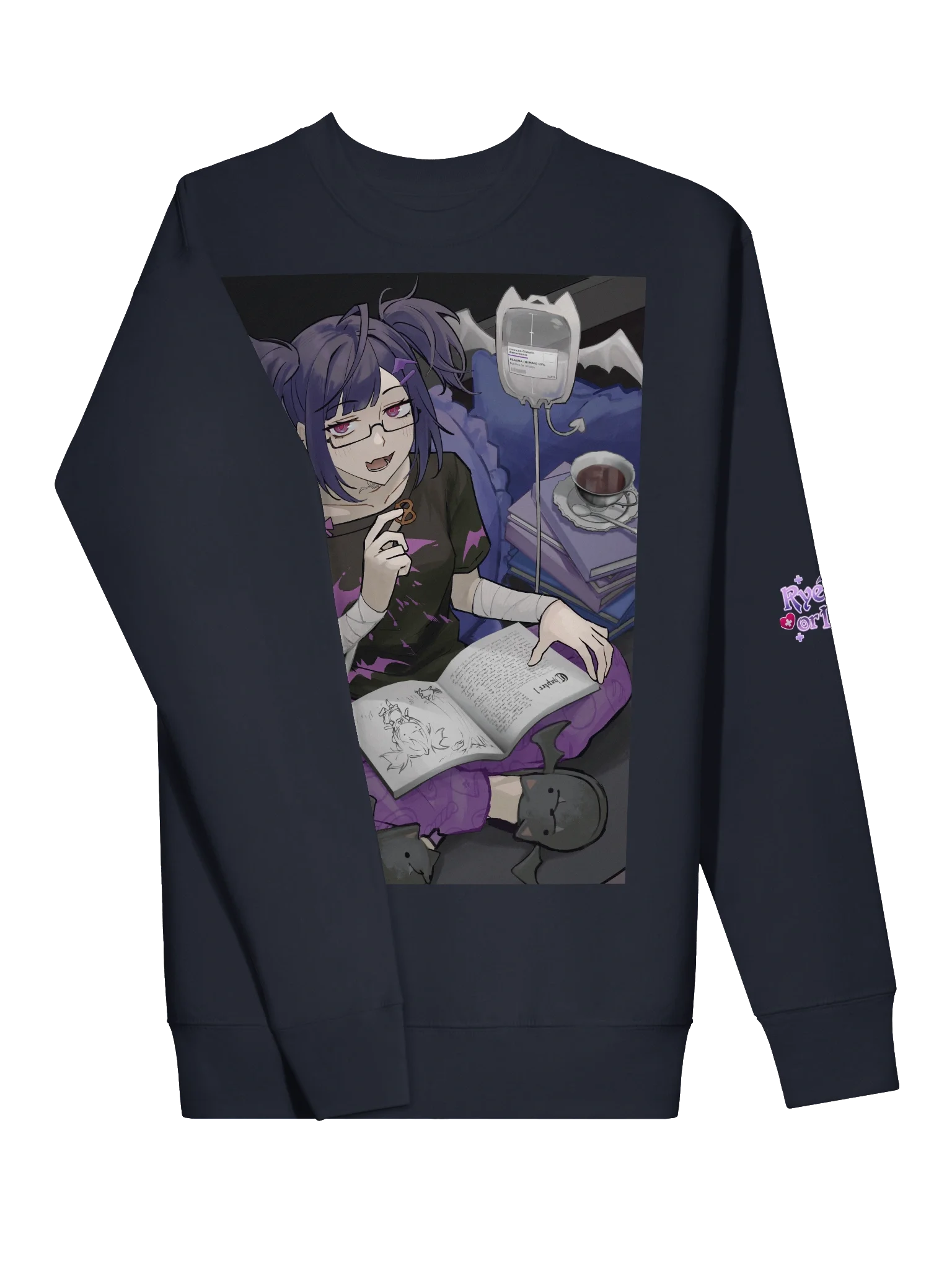 Cozy Infusion Day Crew Sweatshirt (Front Design) product image (3)