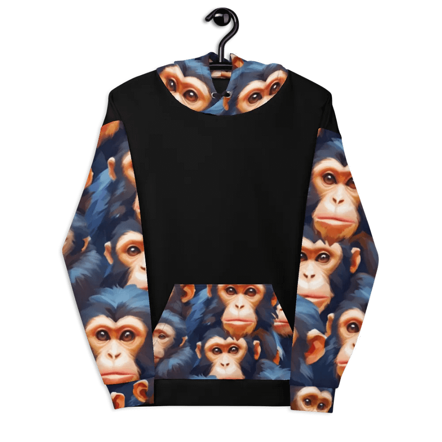 Cheeky Chimpanzee Unisex Hoodie product image (7)