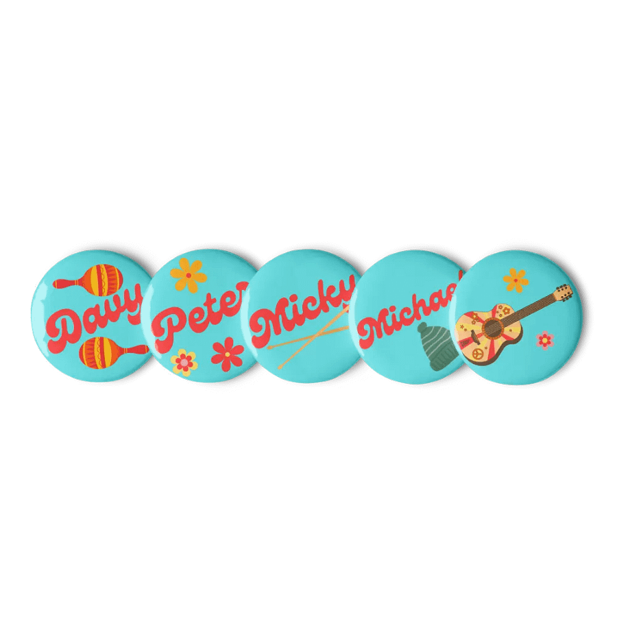 Groovy Names Button Badges product image (4)
