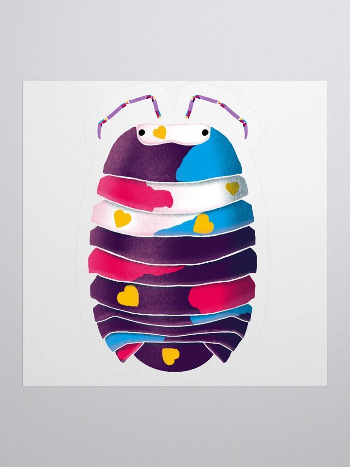 Polyamorous Isopod Sticker product image (2)
