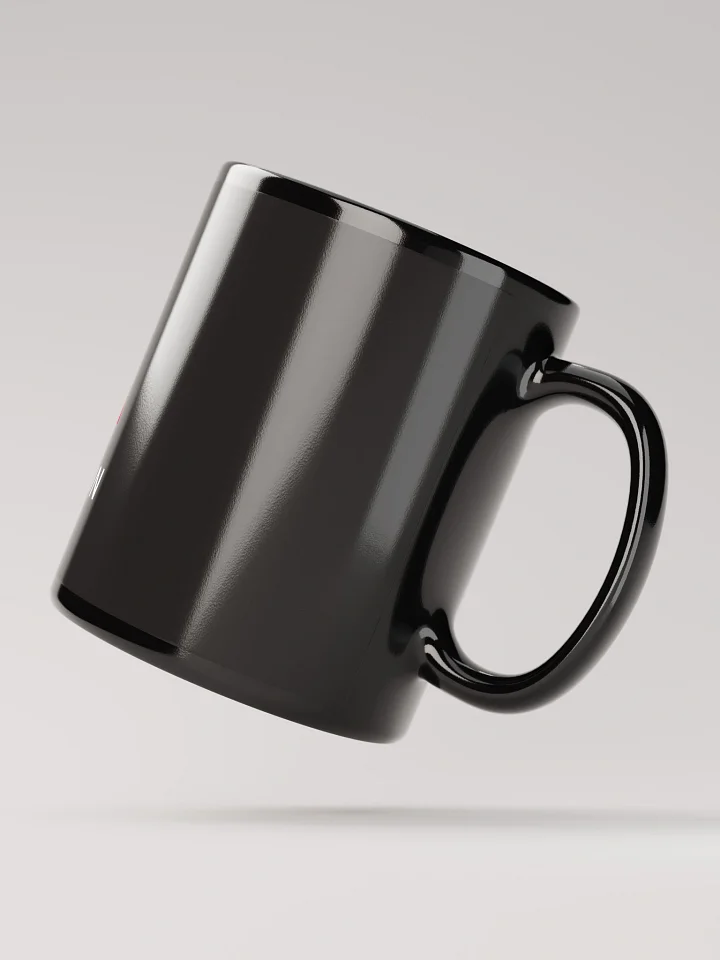 Men of Iron Logo Black Glossy Mug product image (3)