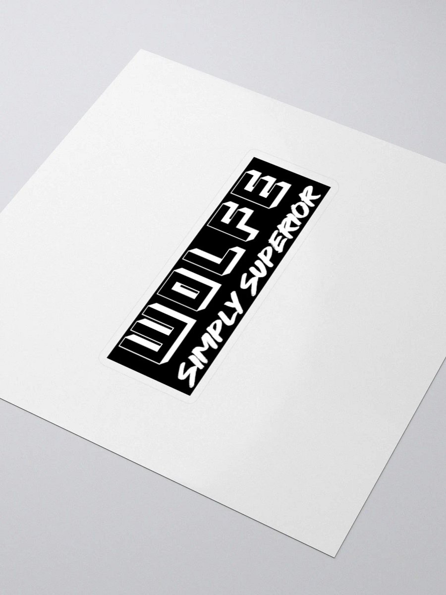 Wolfe Simply Superior Sticker product image (3)