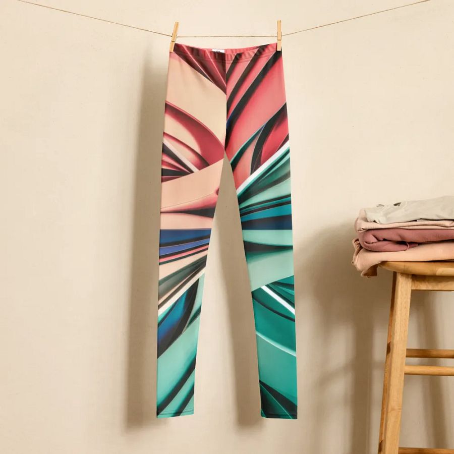 TDS Music Youth Abstract Leggings in Vibrant Colors (Sizes 8-20) product image (8)