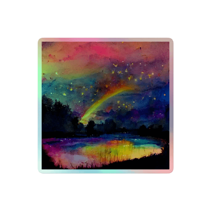 Ethereal Sunrise Holographic Sticker Set product image (2)