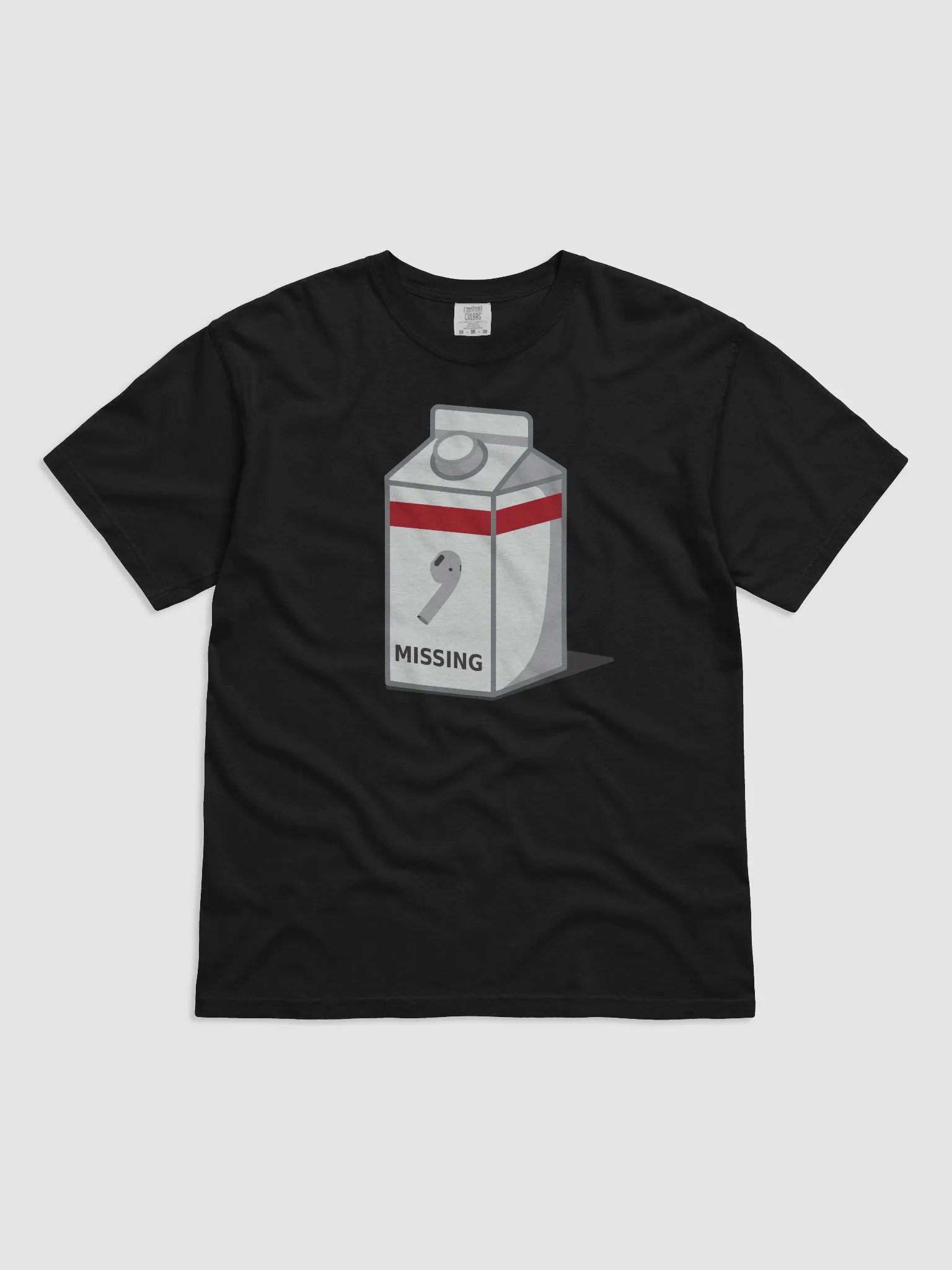 Missing Earbud Big Artwork Heavyweight Tee product image (6)
