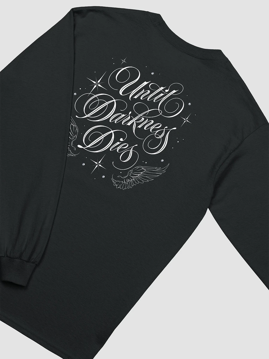 Until Darkness Dies (wings design) Cotton Long Sleeve T-Shirt product image (4)