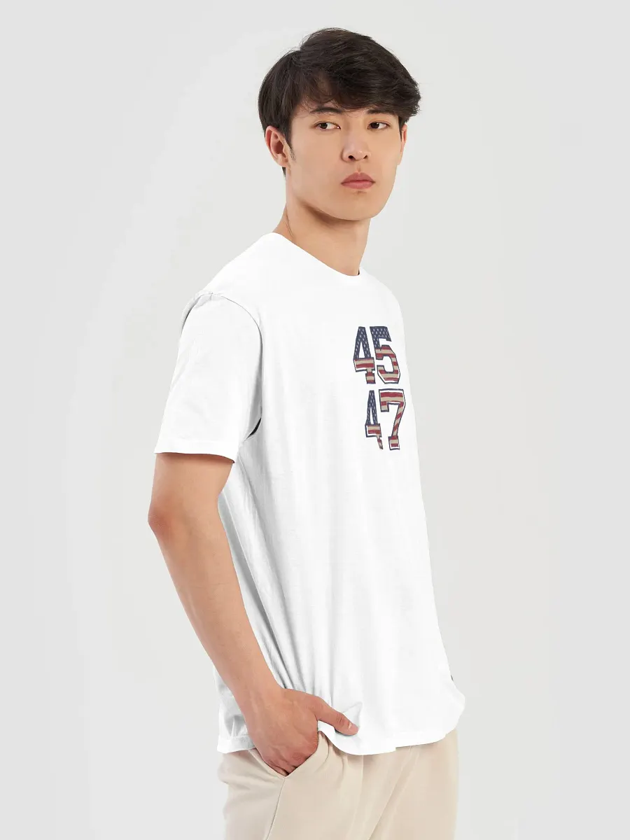 Trump 45 & 47 American Flag T-Shirt product image (33)