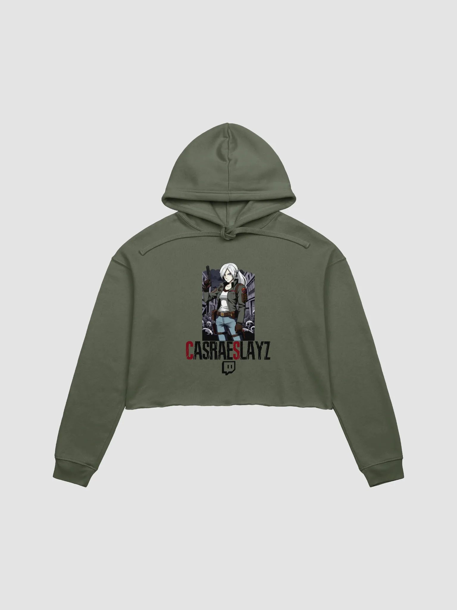 CasRae Resident Evil Cropped Hoodie product image (13)