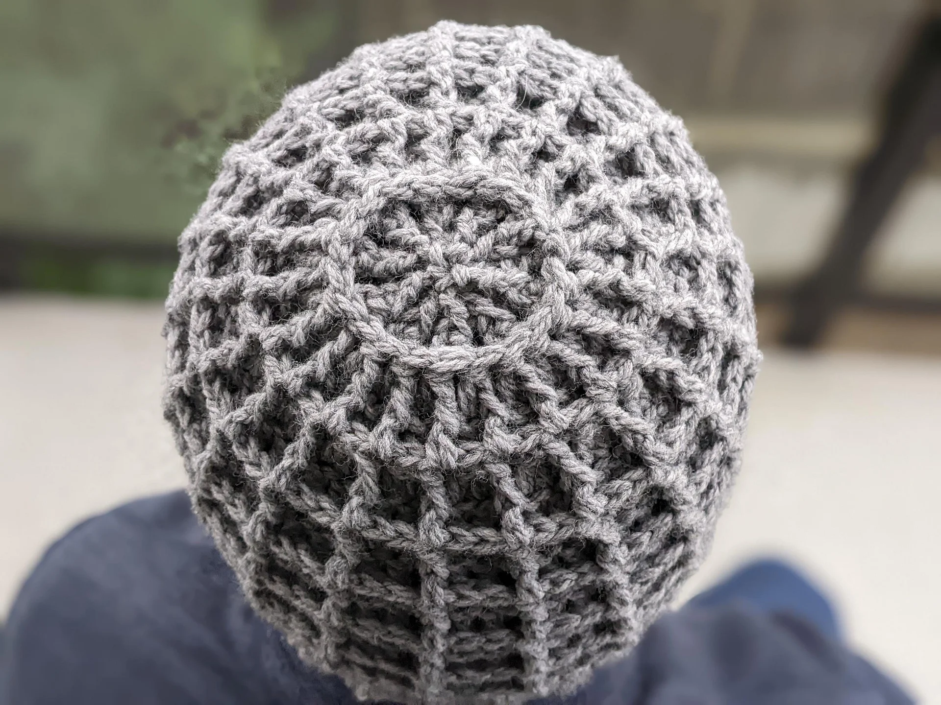 Crochet Waffle Men's Hat Pattern product image (5)