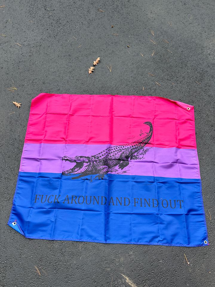 Bisexual FAFO Flag product image (1)
