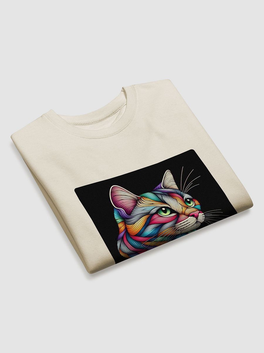 Vibrant Feline Dreams Sweatshirt product image (11)