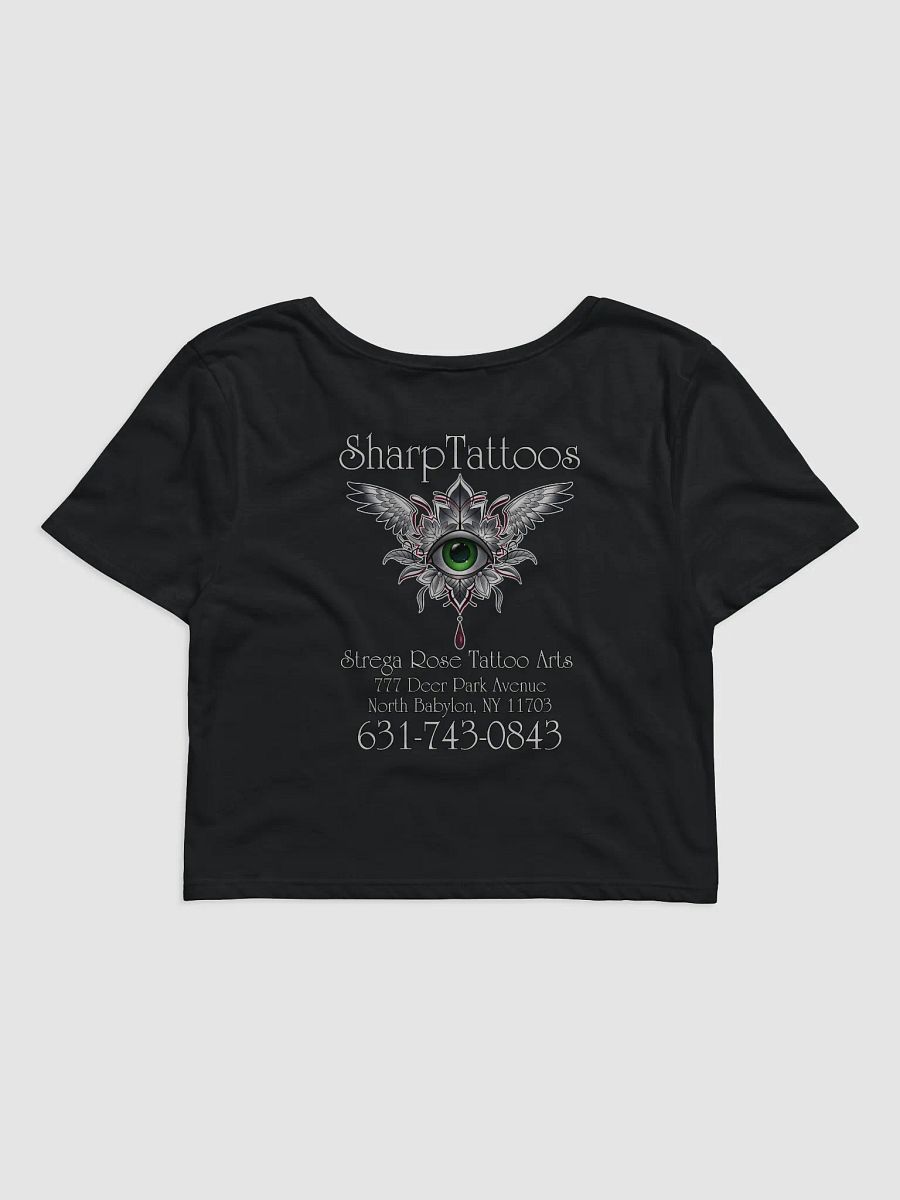 Jetpack Tortoise - SharpTattoos @ Strega Rose Tattoo Arts Crop Tee product image (2)
