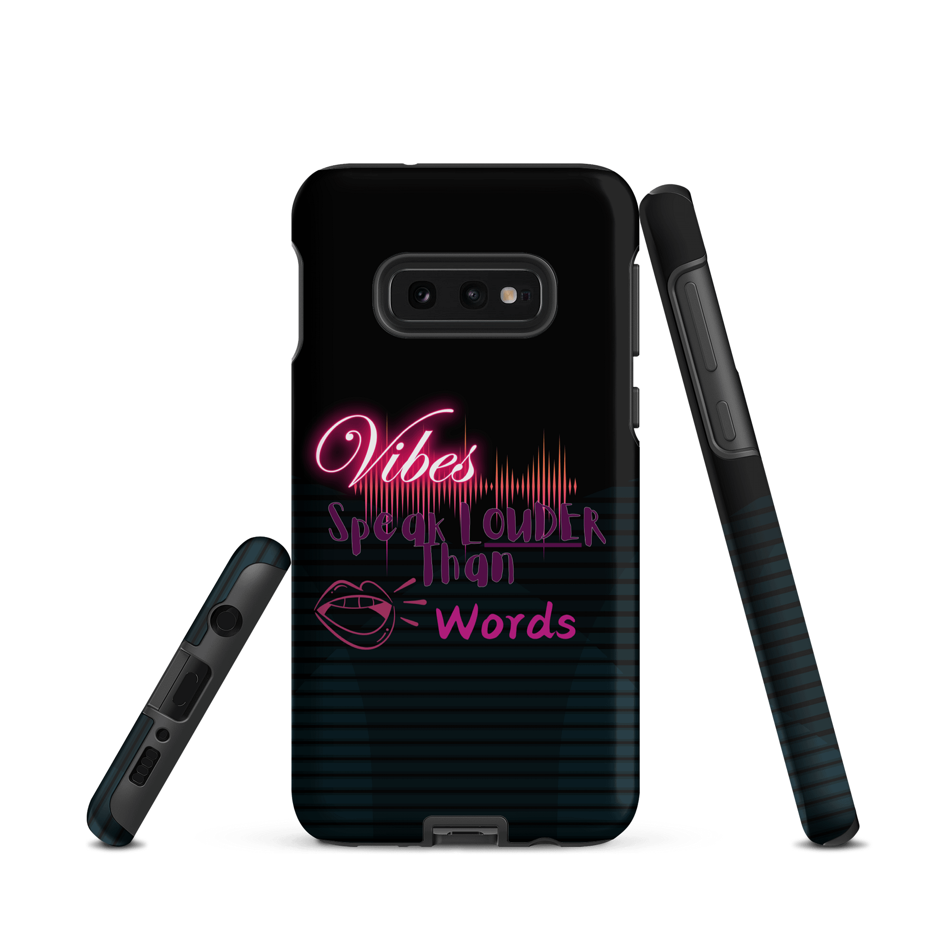 Vibes Speak Louder Than Words Samsung® Tough Case product image (2)