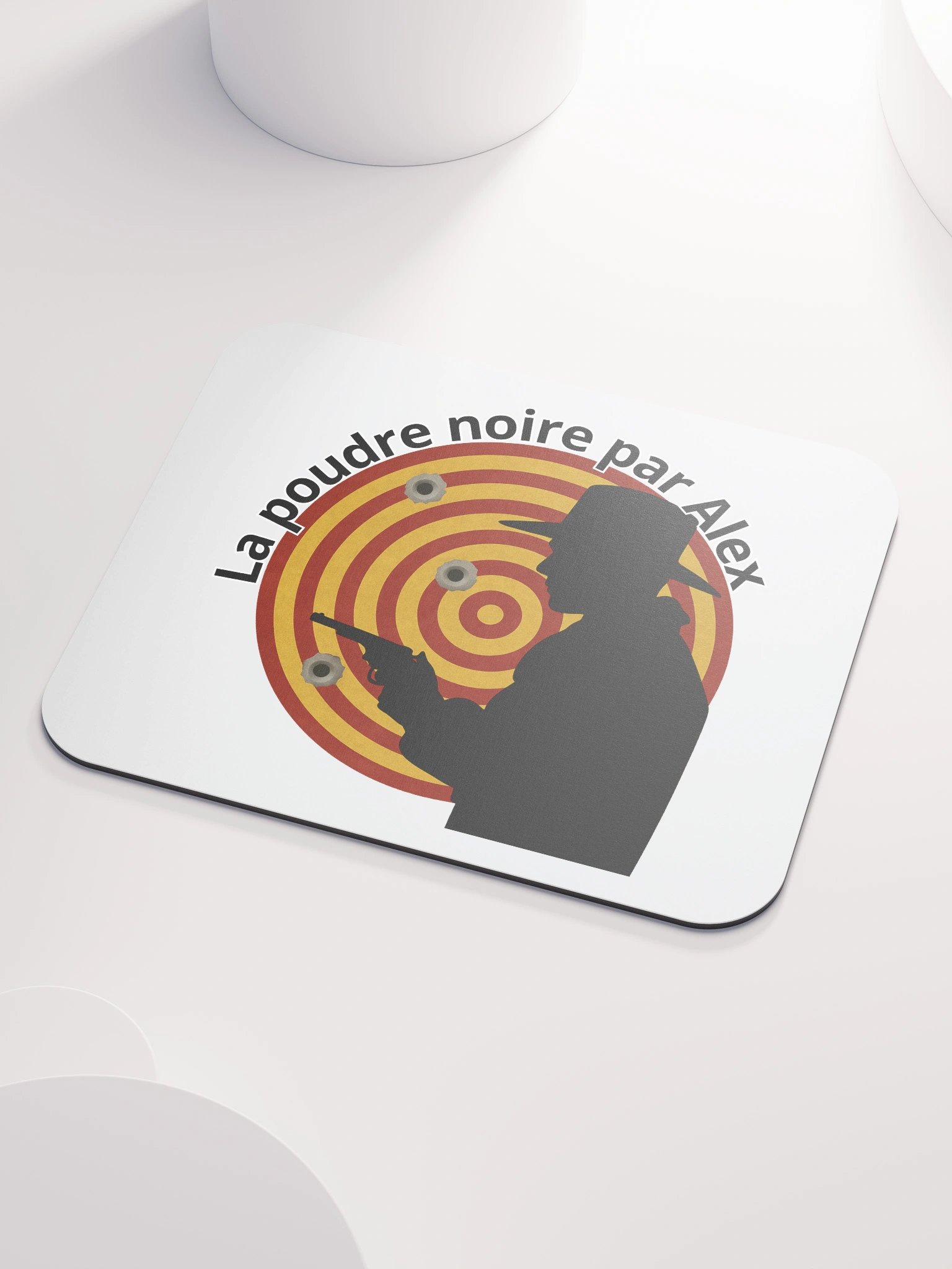 Tapis de Souris Classique – La Poudre Noire par Alex product image (3)
