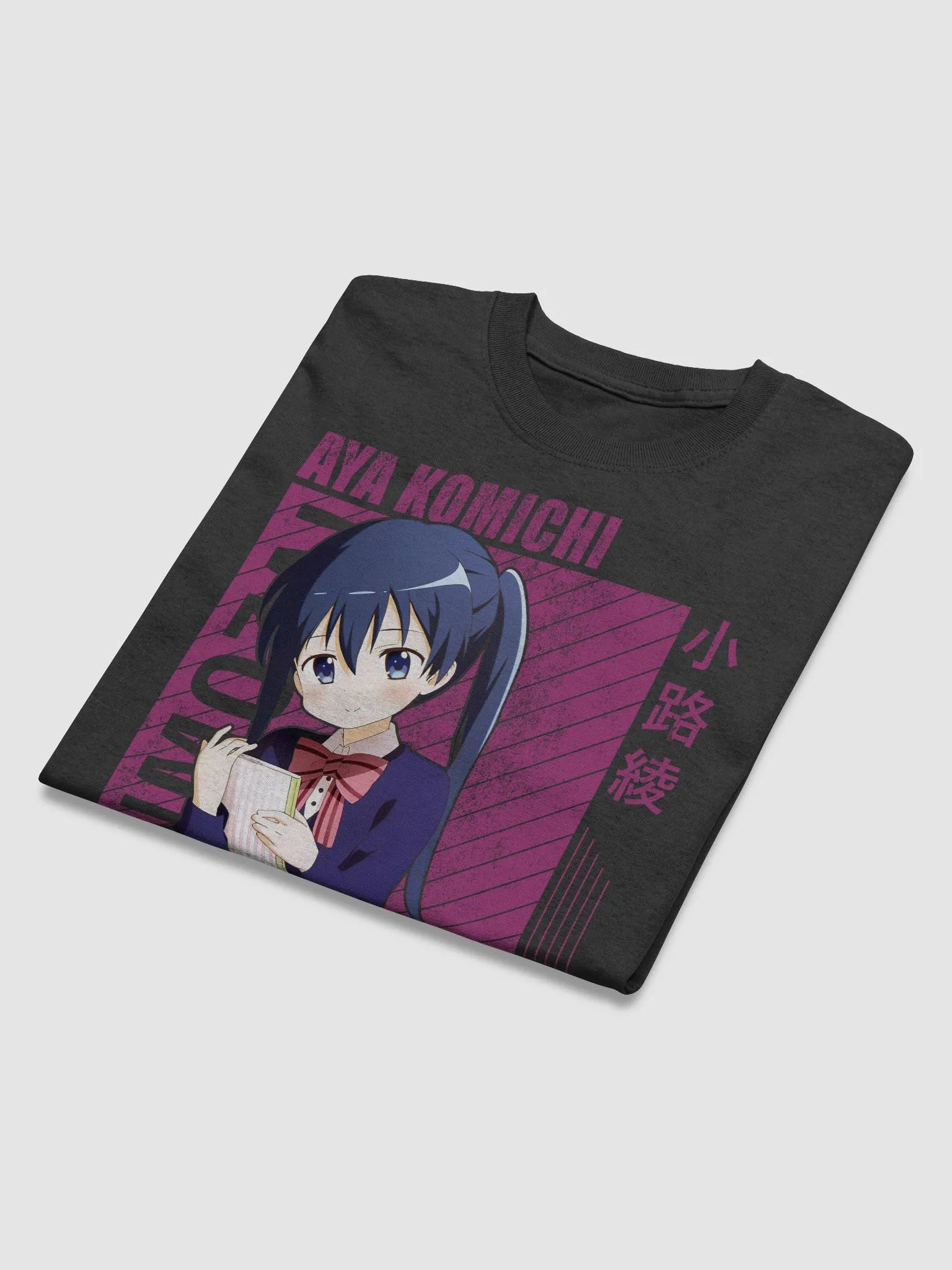 Kiniro Mosaic Aya Komichi T-Shirt – Gildan Heavyweight product image (4)