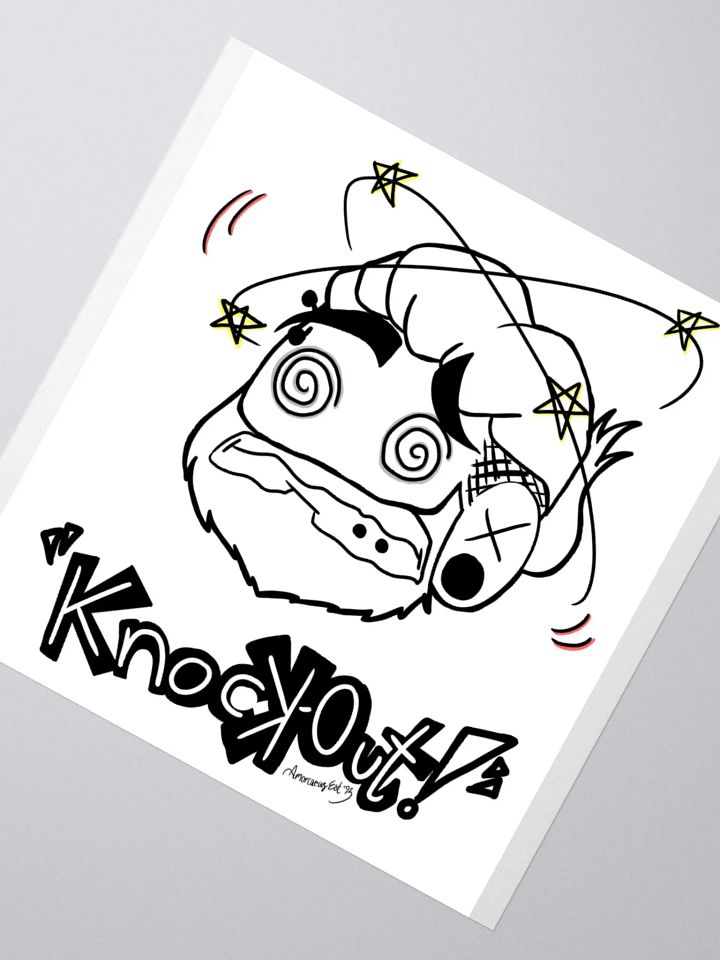 Knock-Out! Dazed Stickers product image (2)