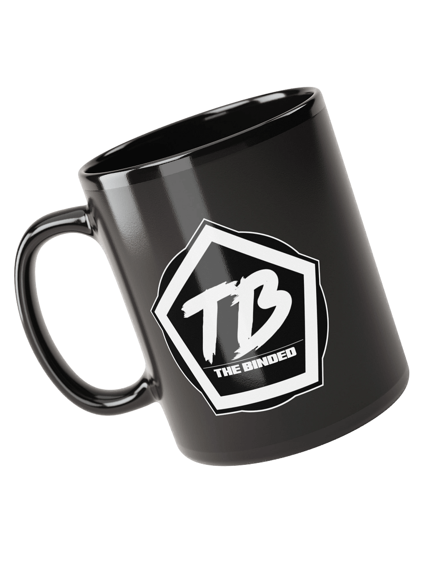 The Binded Black Glossy Mug product image (6)