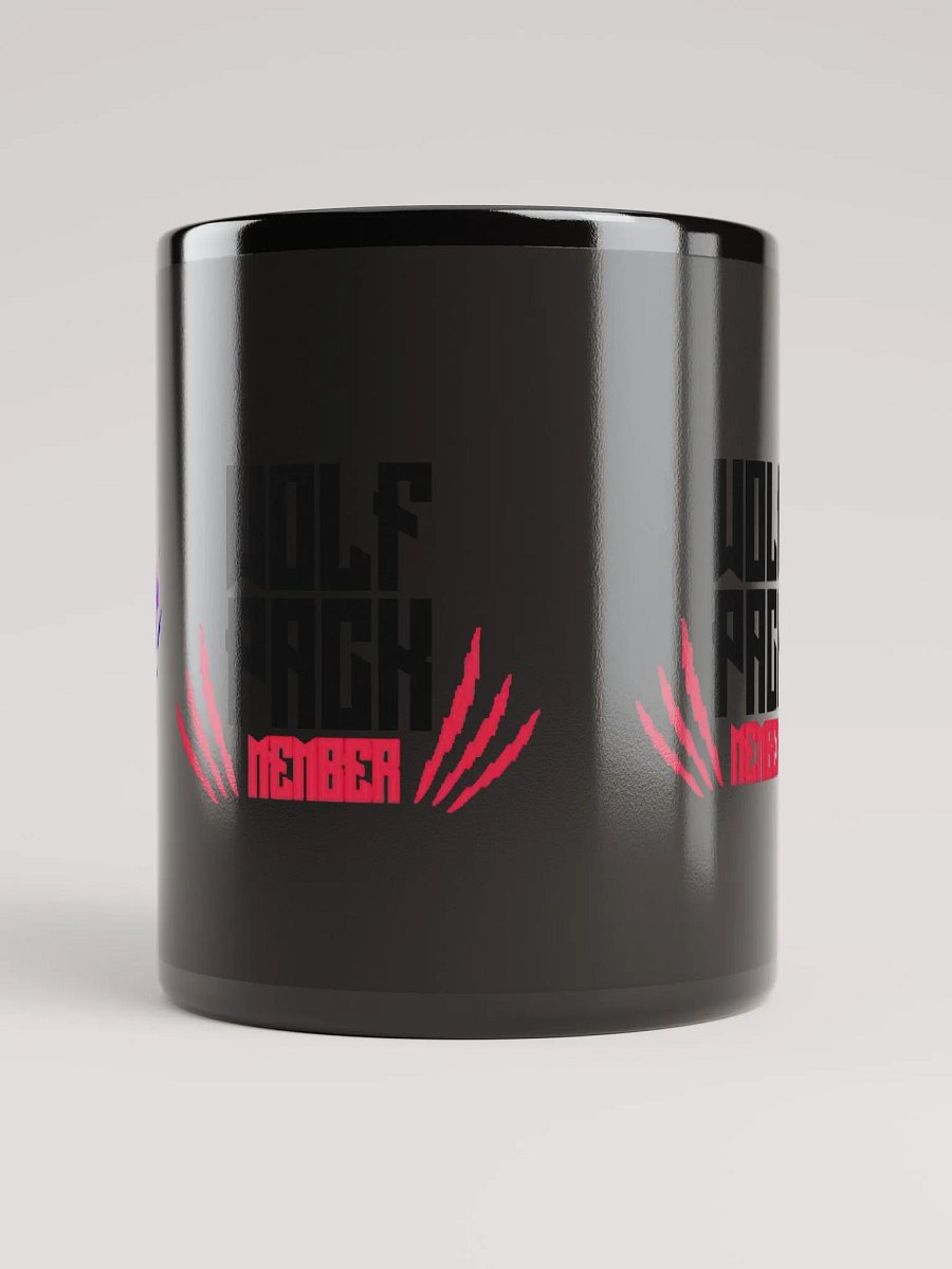 WolfPack Member Black Glossy Mug product image (5)