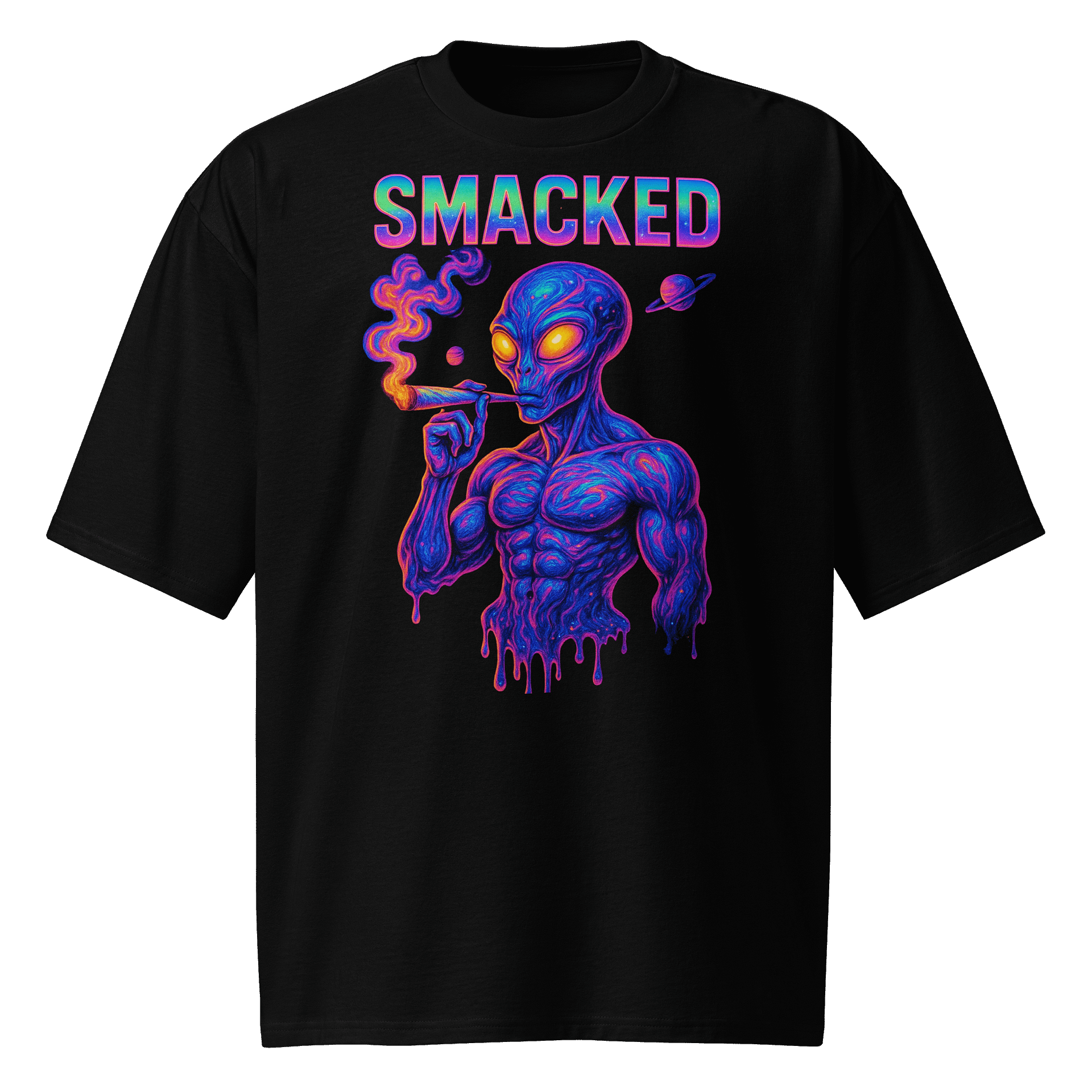 "Smacked Alien Drip" Oversized Tee – Smacked Life Society (Unisex) product image (1)