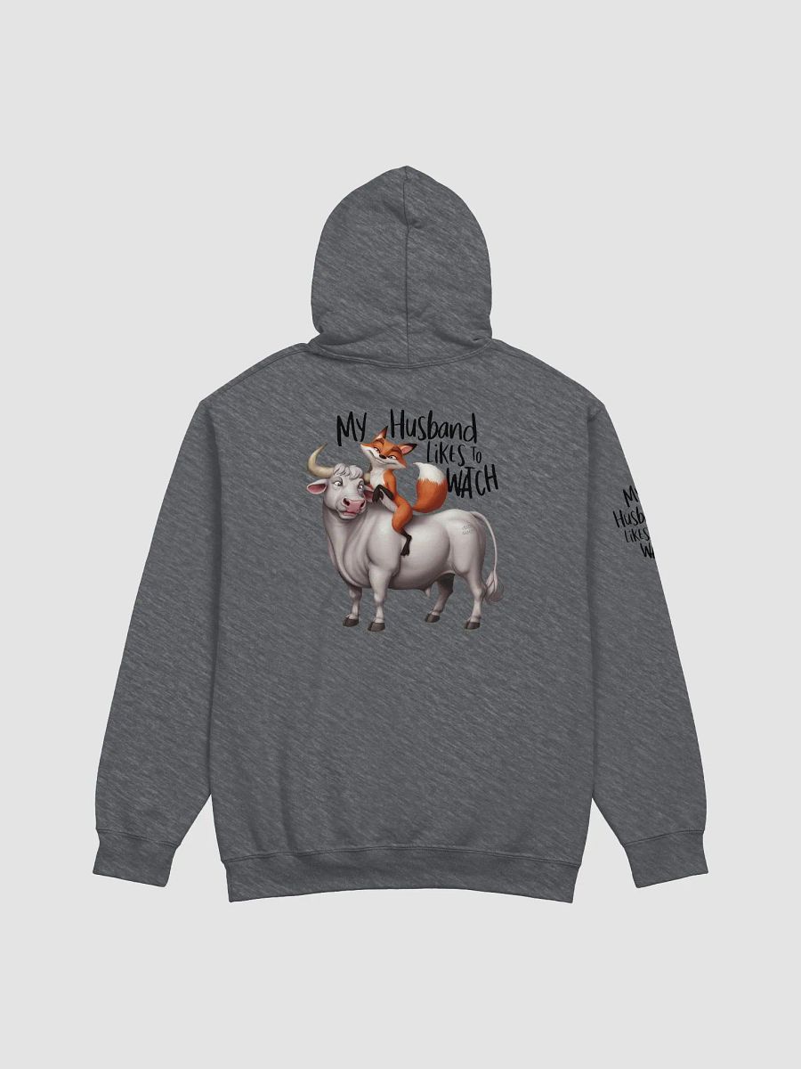 Vixen on a bull husband likes to watch fun hoodie product image (24)