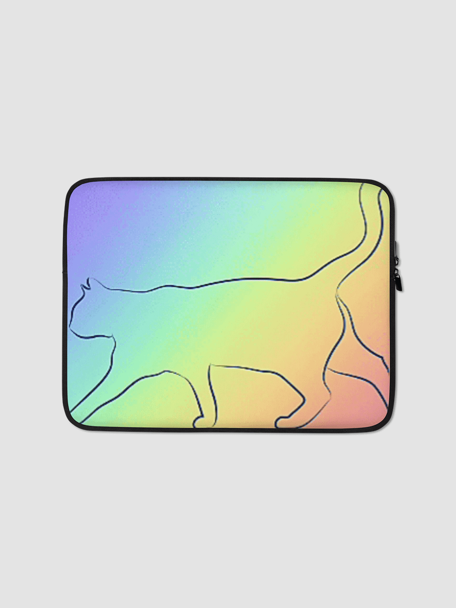 Rainbow Kitty Laptop Sleeve product image (1)