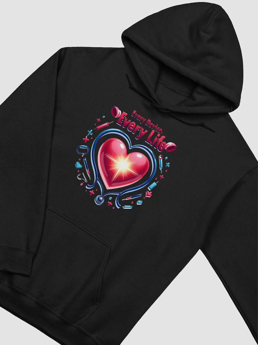 EVERY DEVICE EVERY LIFE, Vitality Heartbeat Hoodie product image (26)