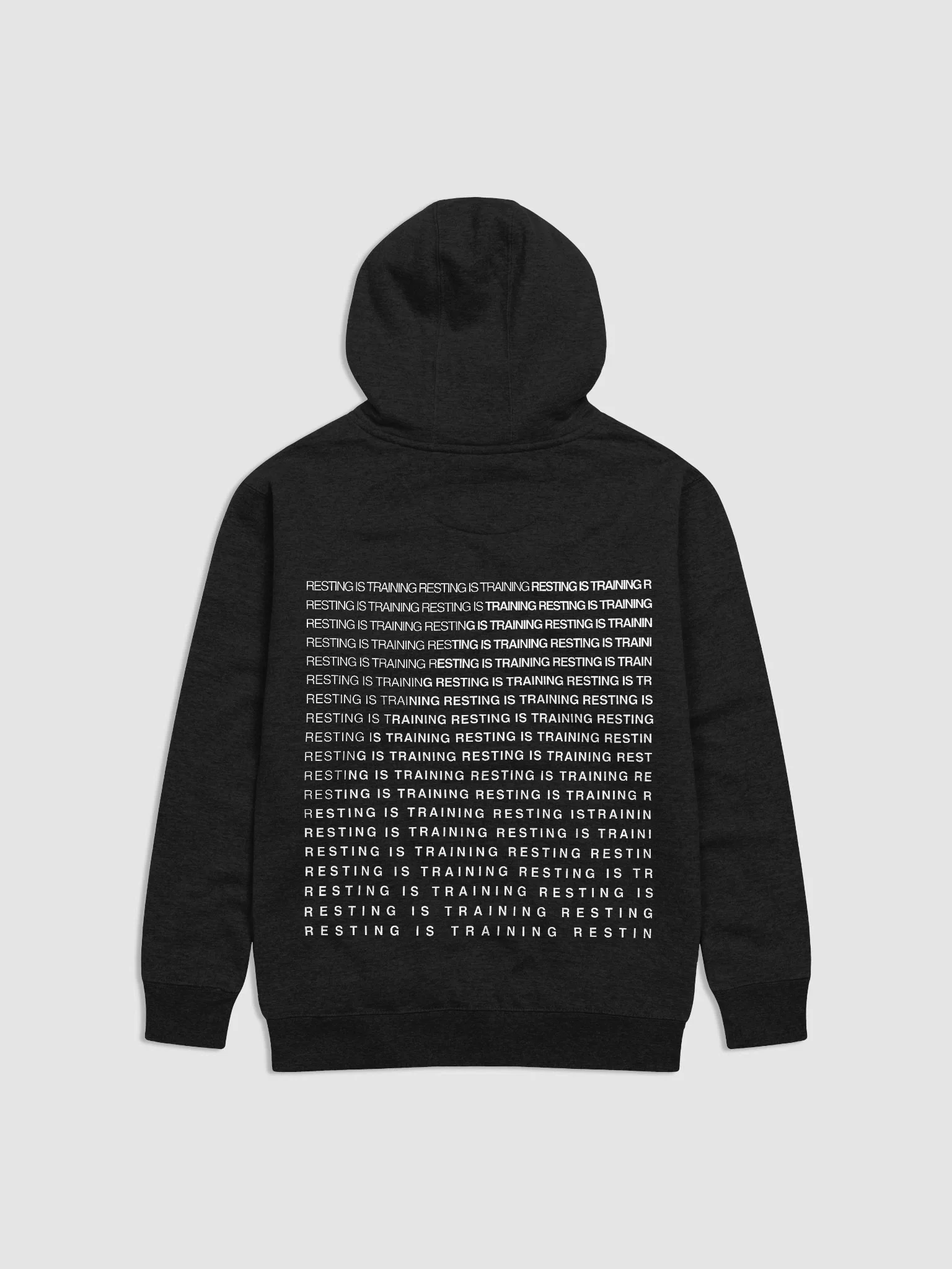 Vert.run Hoodie - Resting is training product image (2)