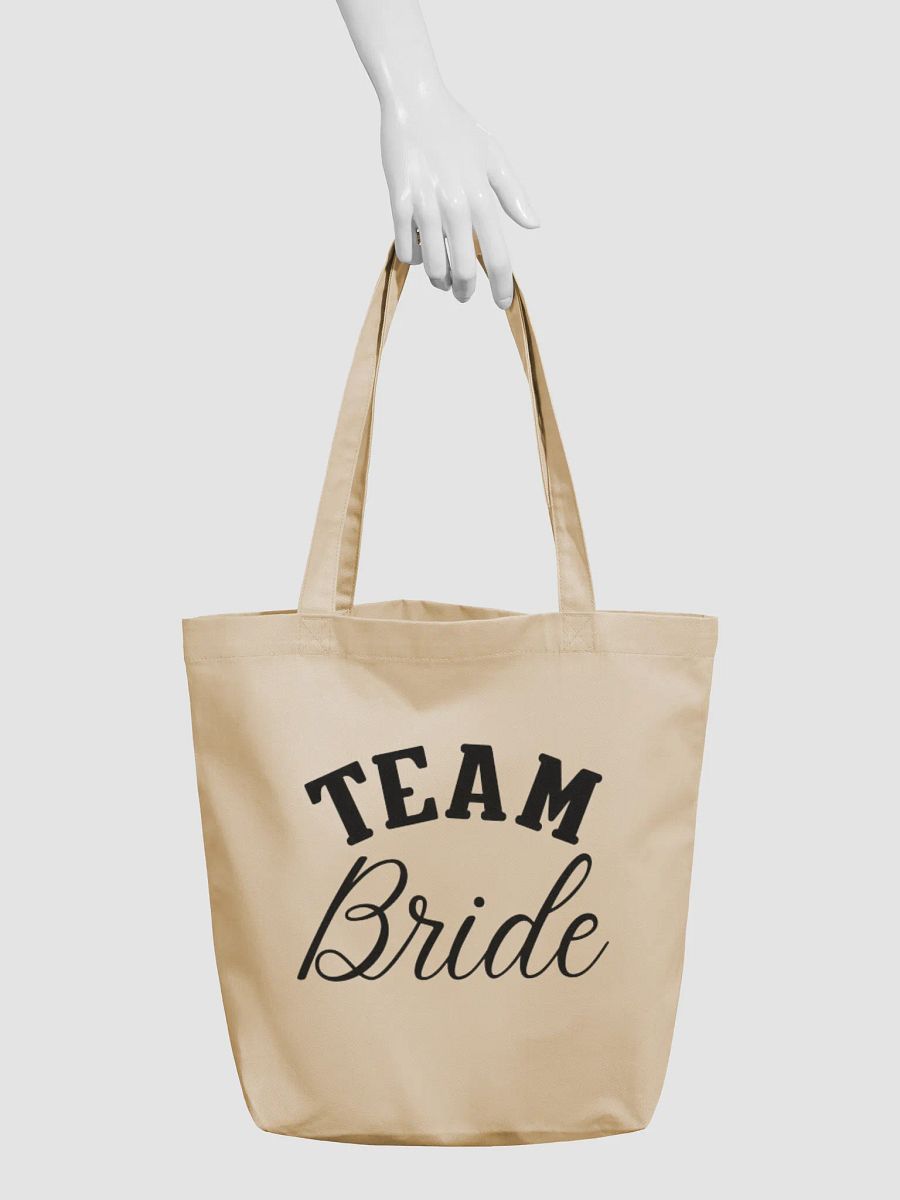 Chic Team Bride Eco Tote Bag product image (3)