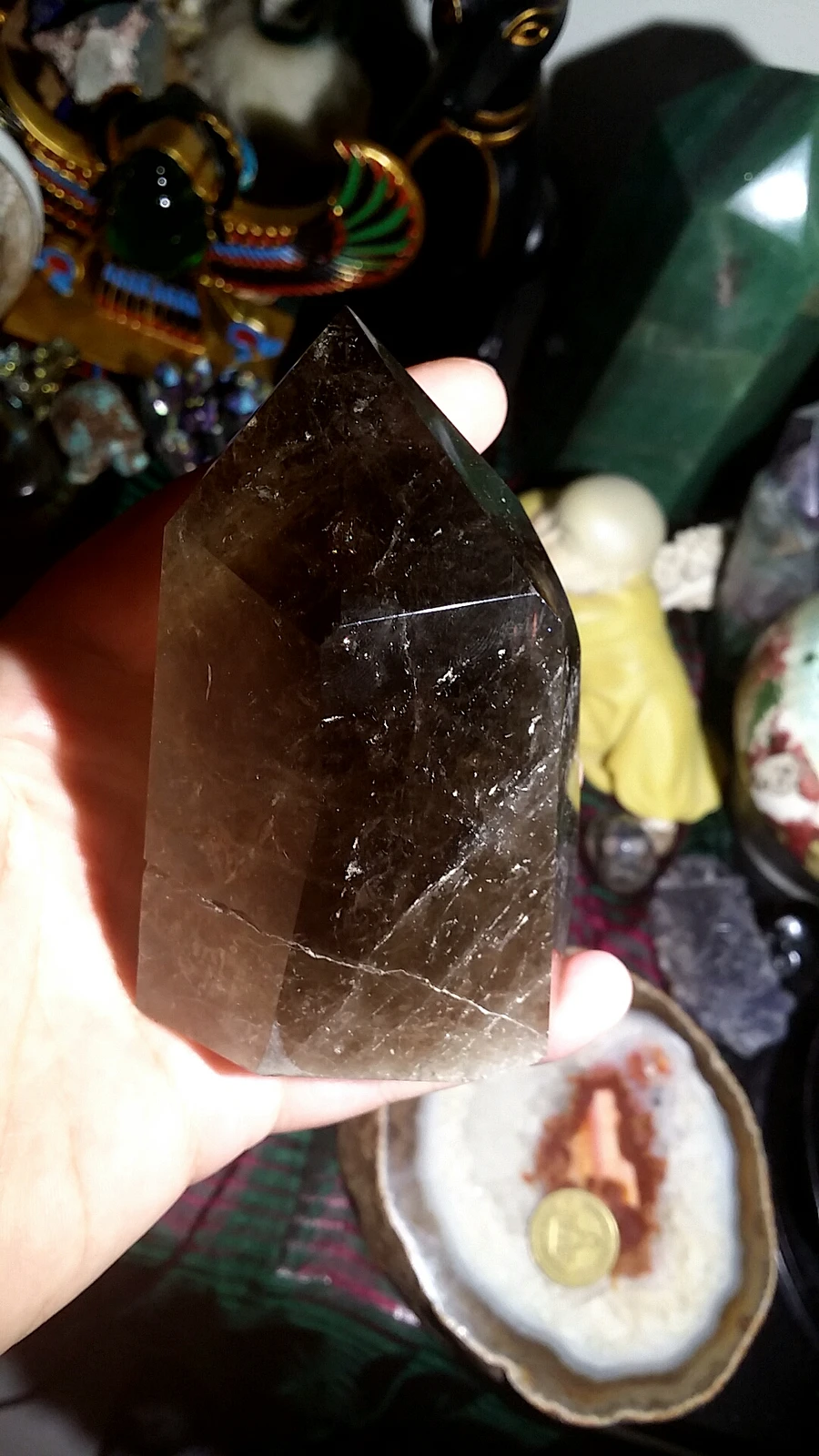 482g Smokey Quartz Tower product image (3)