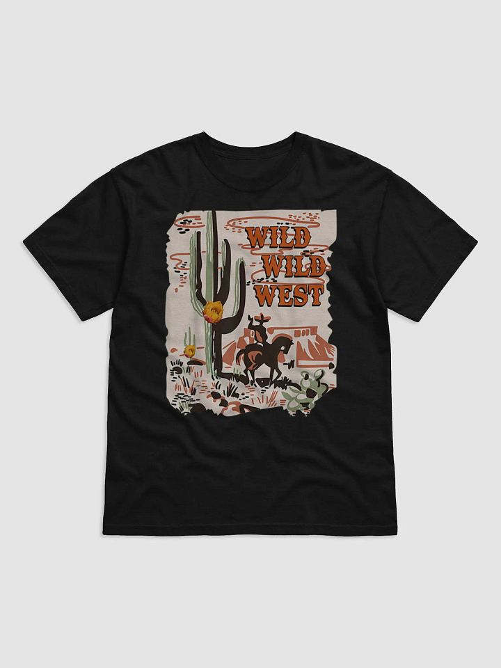 Retro Cowboy Wild Wild West Desert Cactus Western Cowgirl product image (1)