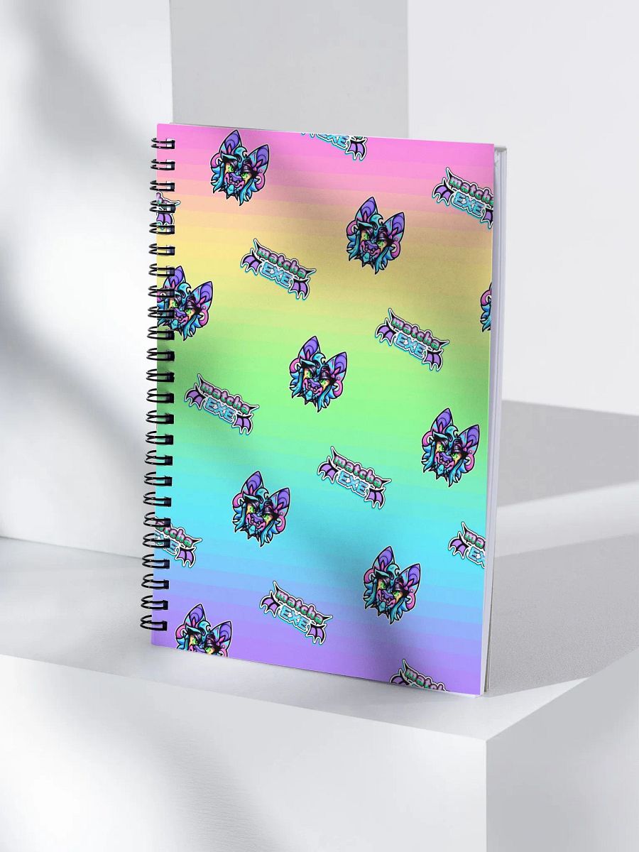 MatchaEXE Logo + Symmetrical Icon Gradient Notebook product image (4)