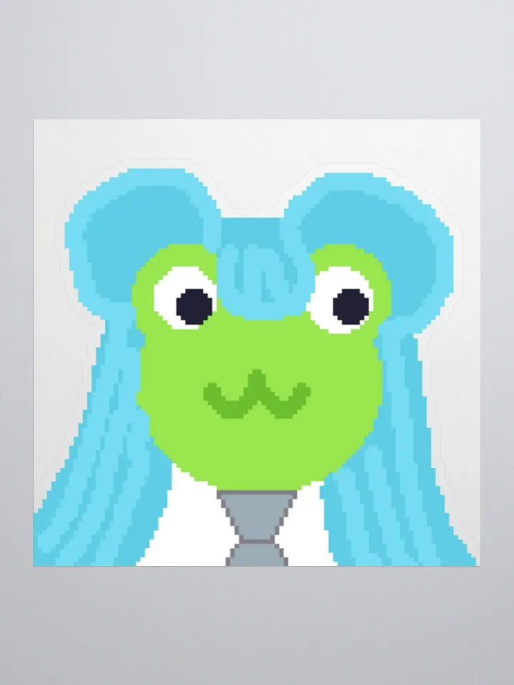froggy miku sticker product image (1)