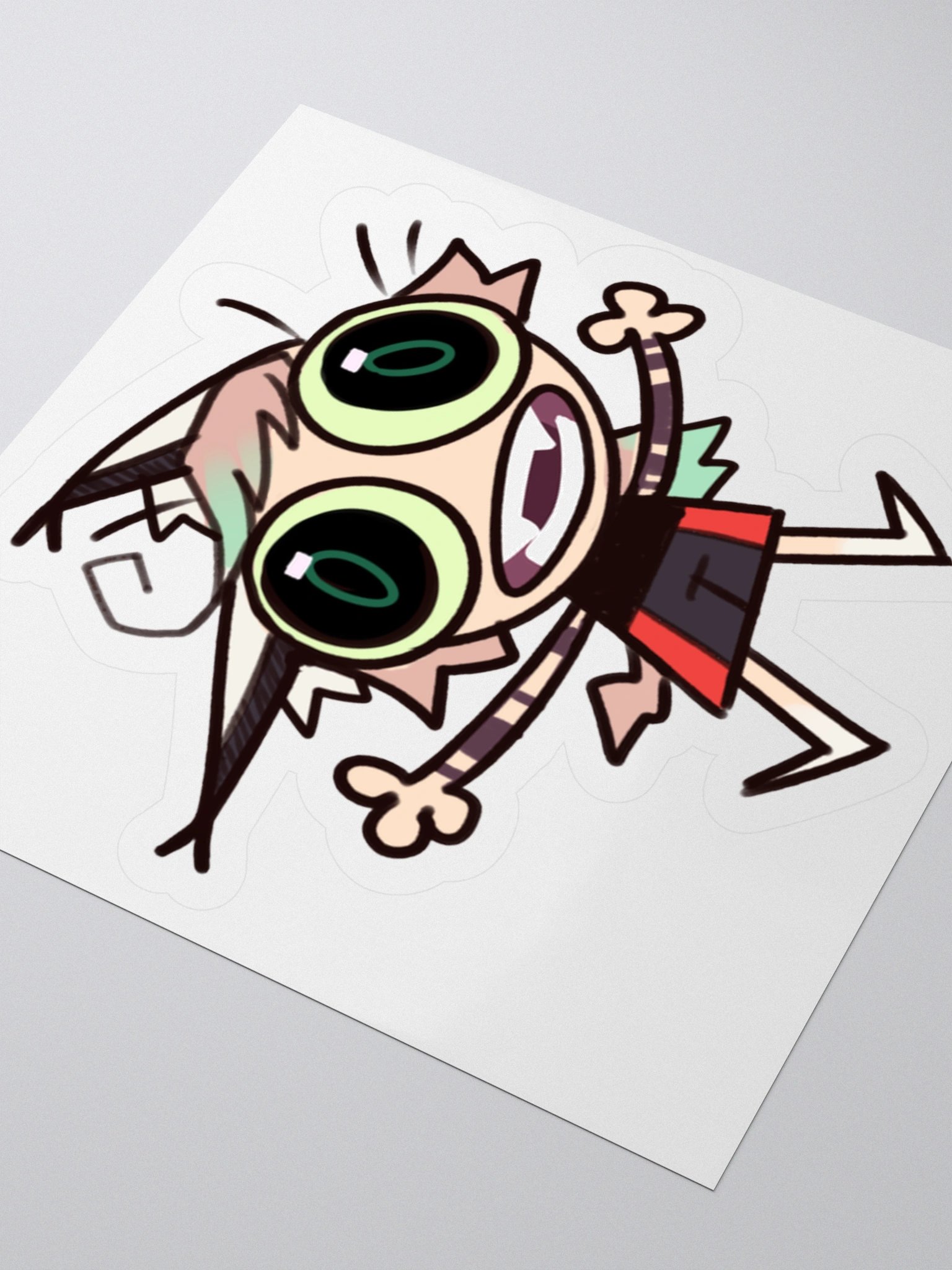 Weird Snebby Regular Sticker product image (3)