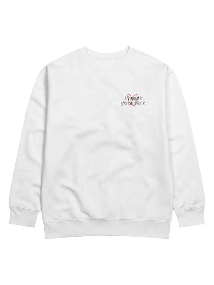 I heart your face *Sweatshirt* product image (4)