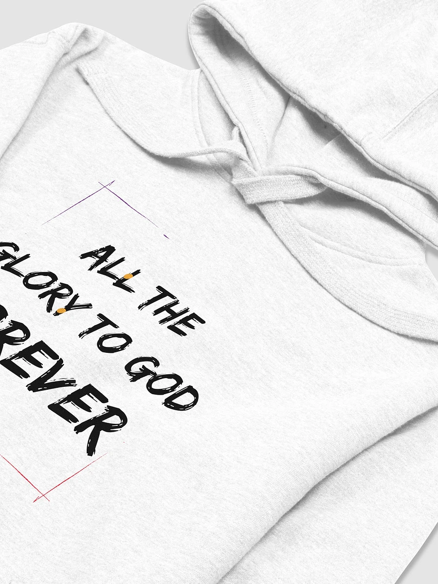 All The Glory To God Forever (white Hoodie) product image (3)