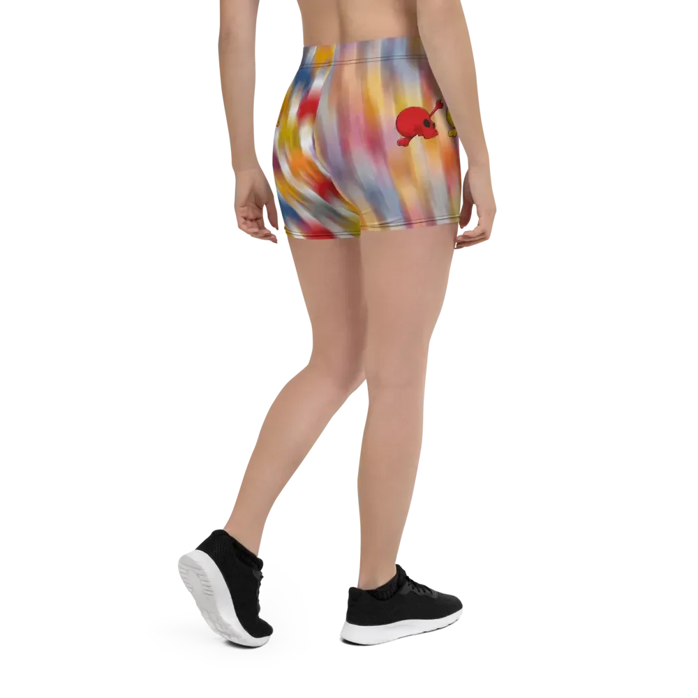 Whimsical Skulls All-Over Print Shorts product image (2)