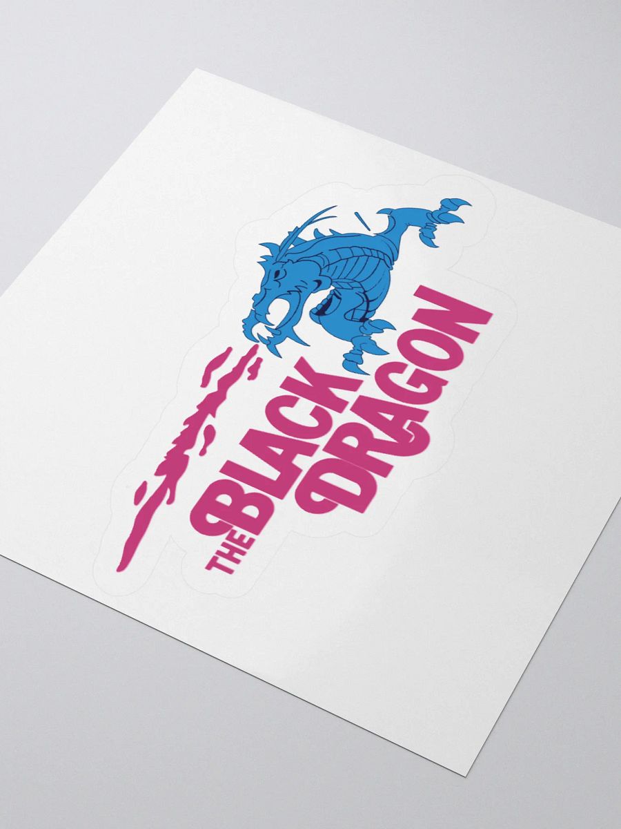 The Black Dragon | Kiss Cut Sticker product image (3)