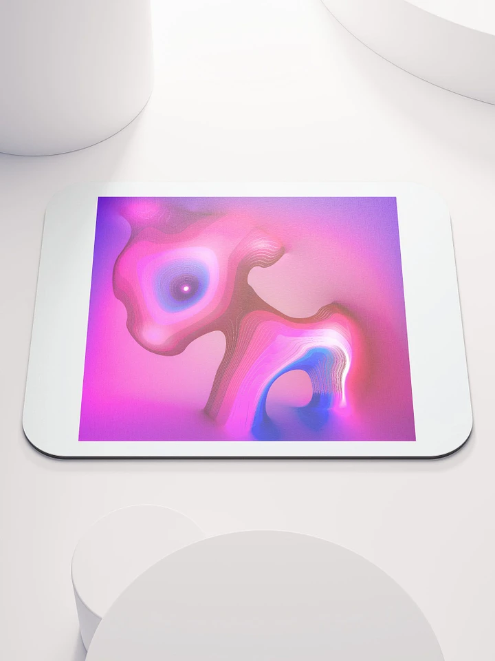 Baby Unicorn Enchanting Algorithmic Art mouse pad product image (1)