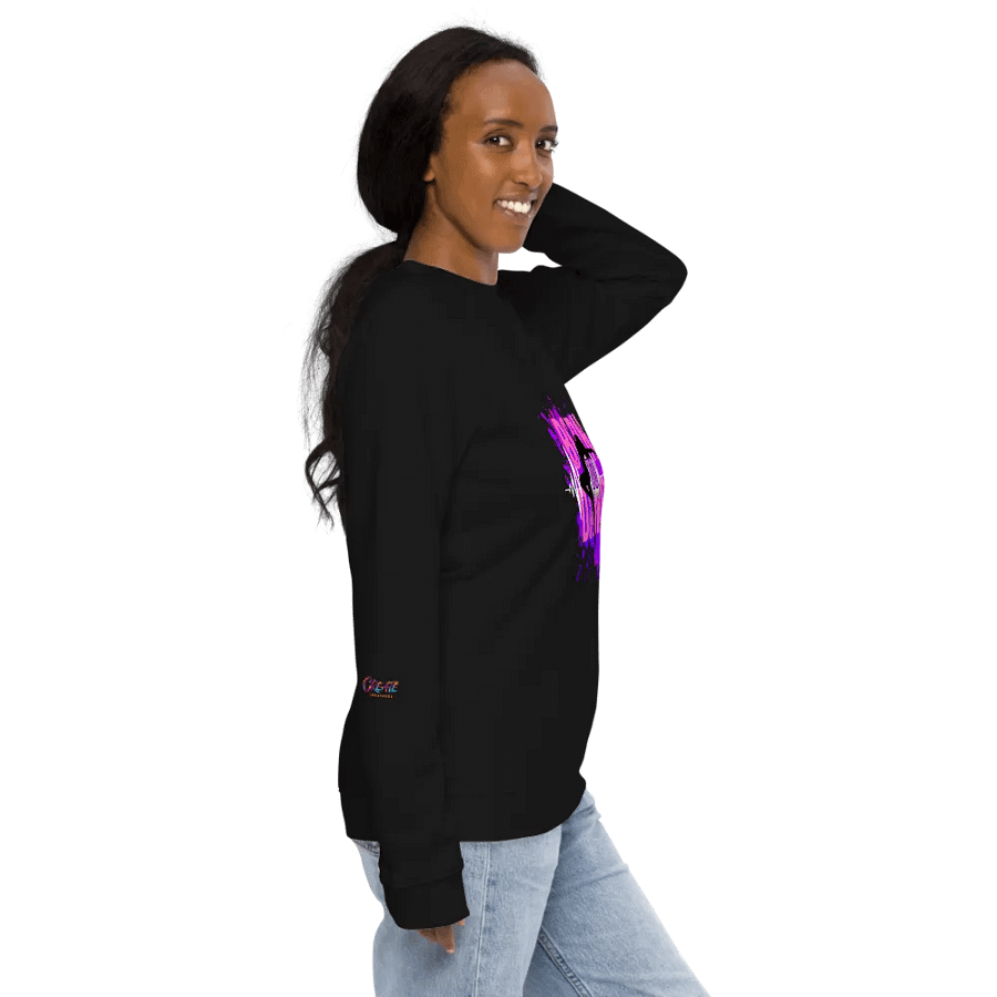 Energize Born to Dance Her Silhouette Organic Sweatshirt product image (11)