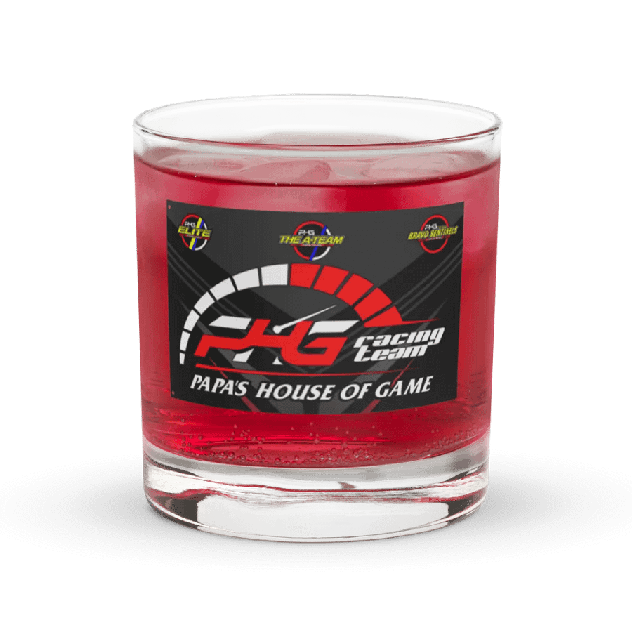 PHG Racing Team Rocks Glass product image (6)