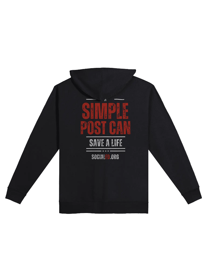 Social FD Urban Vibes Fleece Zip-Up Hoodie product image (2)
