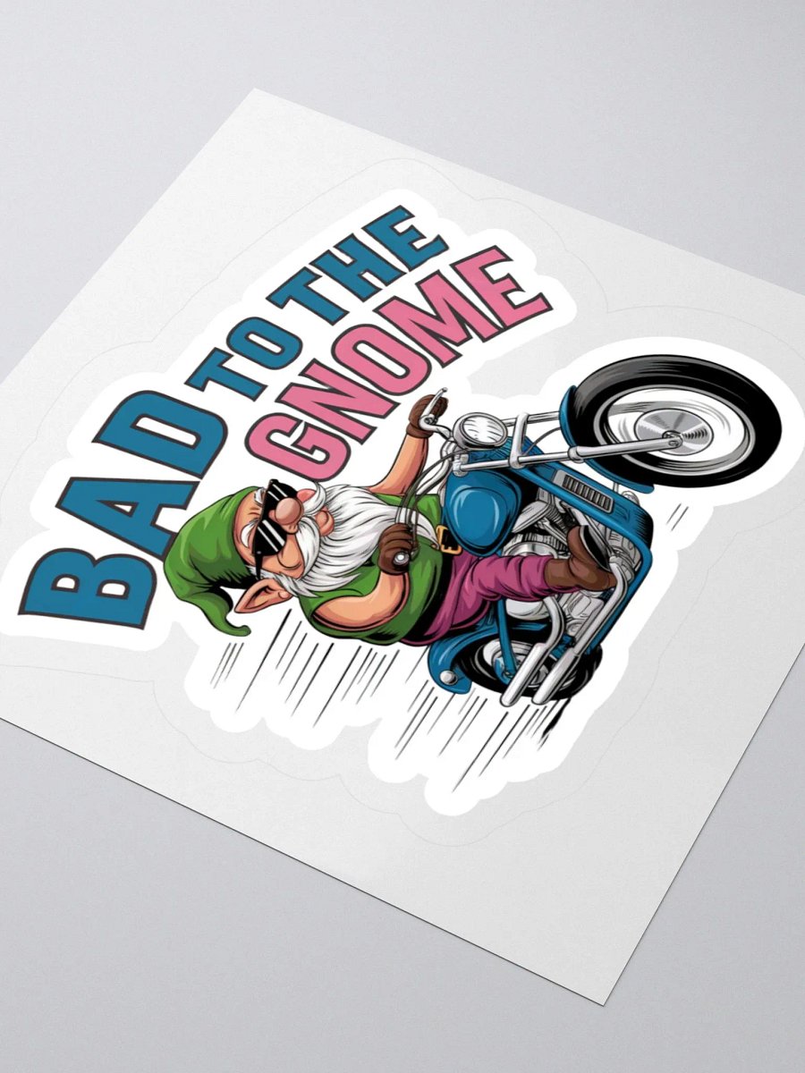 Bad to the Gnome Kiss Cut Stickers product image (7)