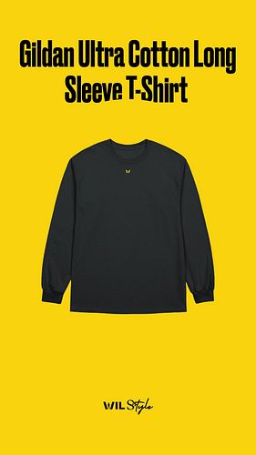 Gildan Ultra Cotton Long Sleeve T-Shirt | WIL Style #GILDAN #Ultra #cotton #longweekend #sleeve #wilstyle