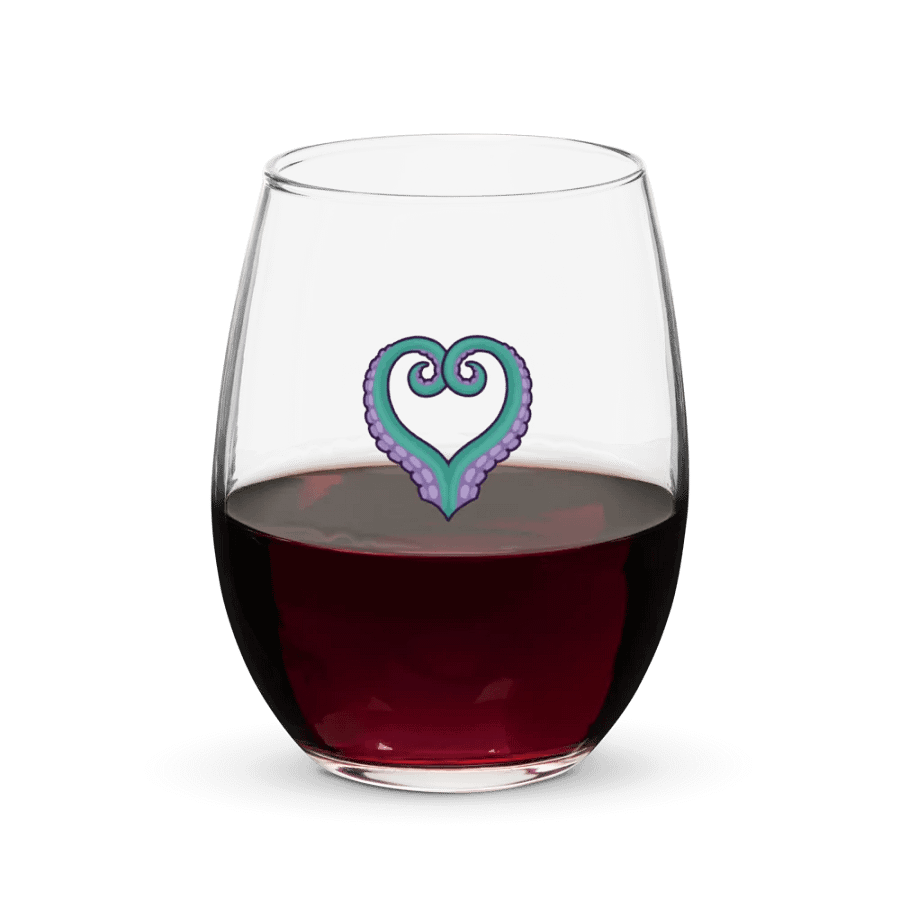 Tentacle Heart Wine Glass product image (5)