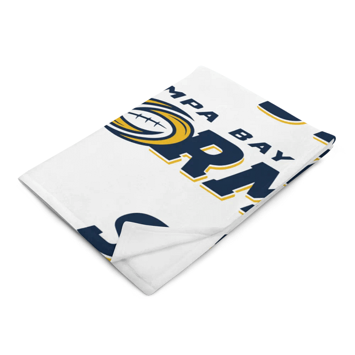 Tampa Bay Storm Throw Blanket product image (2)