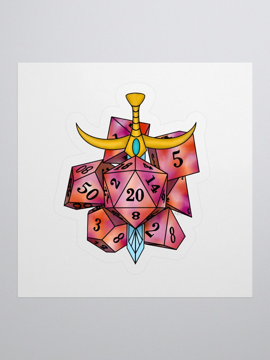 Lesbian Pride Dice Design product image (2)